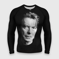 Рашгард мужской David Bowie: Black Face, цвет: 3D-принт