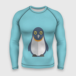 Рашгард мужской Пингвин, цвет: 3D-принт