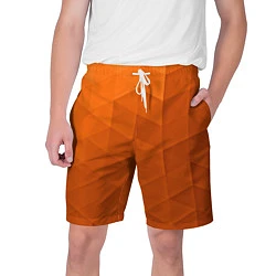 Мужские шорты Orange abstraction