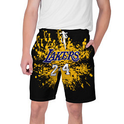 Шорты на шнурке мужские Kobe Bryant, цвет: 3D-принт