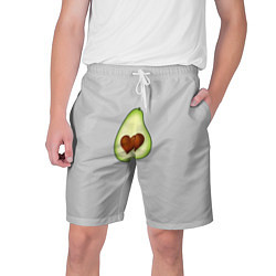 Мужские шорты Авокадо сердечко