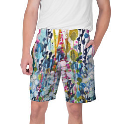 Мужские шорты Watercolor Flowers