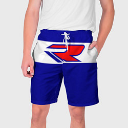 Шорты на шнурке мужские Suzuki Moto Sport, цвет: 3D-принт