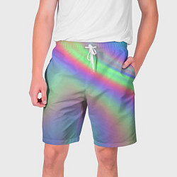 Шорты на шнурке мужские Gradient vinyl, цвет: 3D-принт
