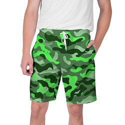 Мужские шорты CAMOUFLAGE GREEN