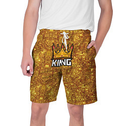 Шорты на шнурке мужские Gold King, цвет: 3D-принт