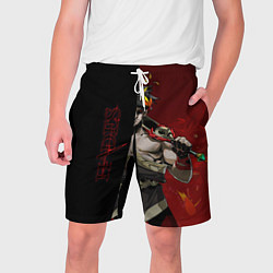 Шорты на шнурке мужские Hades, цвет: 3D-принт