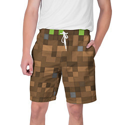 Мужские шорты Minecraft камуфляж