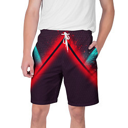 Шорты на шнурке мужские Кровавая линия3D, цвет: 3D-принт