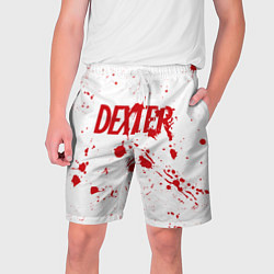 Мужские шорты Dexter logo Декстер брызги крови