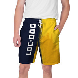 Шорты на шнурке мужские LOC-DOG - Краска, цвет: 3D-принт