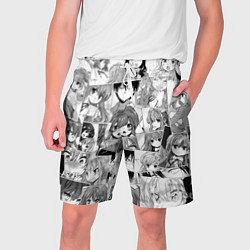 Шорты на шнурке мужские Toradora pattern, цвет: 3D-принт
