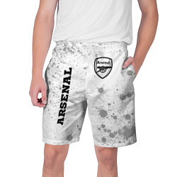 Шорты на шнурке мужские Arsenal Sport на светлом фоне, цвет: 3D-принт