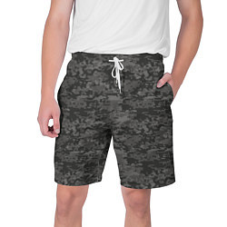 Мужские шорты Камуфляж AOR-2 серый пиксель