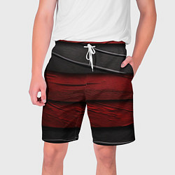 Мужские шорты Black red texture
