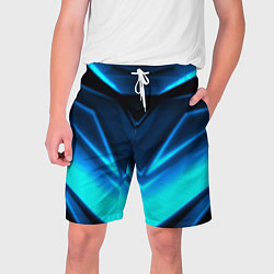 Мужские шорты Geometry stripes неон