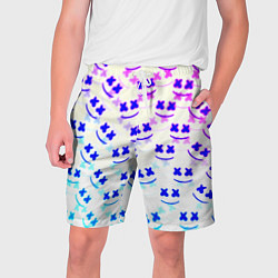 Мужские шорты Marshmello pattern neon