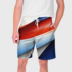 Мужские шорты Абстрактный минимализм плавные волнистые линии