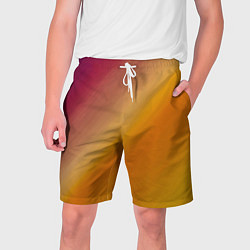 Шорты на шнурке мужские Абстракция солнечный луч, цвет: 3D-принт