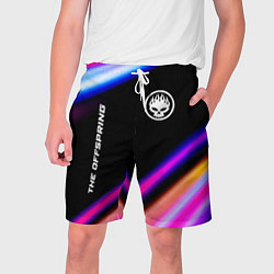 Шорты на шнурке мужские The Offspring neon rock lights, цвет: 3D-принт