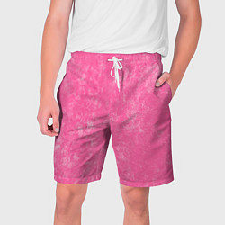 Мужские шорты Pink bleached splashes
