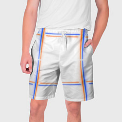 Мужские шорты Neon white orange blue