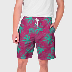 Мужские шорты Palm pink light blue