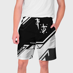 Мужские шорты Doom geometry black