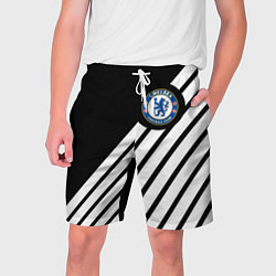 Шорты на шнурке мужские Chelsea geometry sport, цвет: 3D-принт