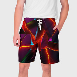 Мужские шорты Fractures multicolored tiles