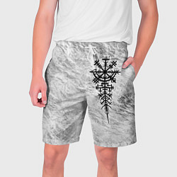 Мужские шорты Вегвизир - компас рун в виде става