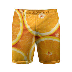 Шорты спортивные мужские Апельсинка, цвет: 3D-принт