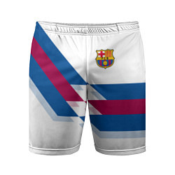 Шорты спортивные мужские FC Barcelona, цвет: 3D-принт