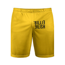 Шорты спортивные мужские BILLIE EILISH: Reverse, цвет: 3D-принт