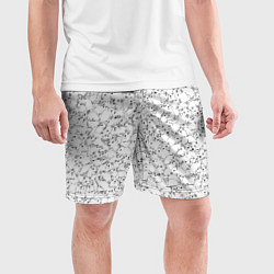 Шорты спортивные мужские Белые мыши, цвет: 3D-принт — фото 2