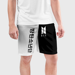 Шорты спортивные мужские BTS, цвет: 3D-принт — фото 2
