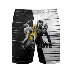 Шорты спортивные мужские Fortnite, цвет: 3D-принт