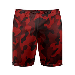 Шорты спортивные мужские RED MILITARY, цвет: 3D-принт