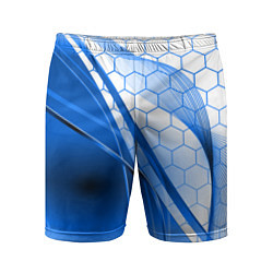Мужские спортивные шорты ABSTRACT BLUE
