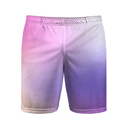 Мужские спортивные шорты Светлый градиент розовый мода