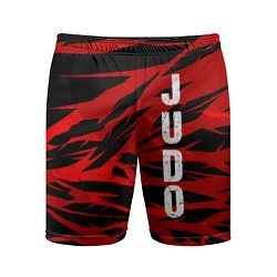 Шорты спортивные мужские Judo, цвет: 3D-принт