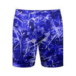 Шорты спортивные мужские Dark Blue Gan, цвет: 3D-принт