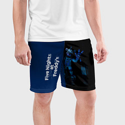 Шорты спортивные мужские Five Nights At Freddy, цвет: 3D-принт — фото 2