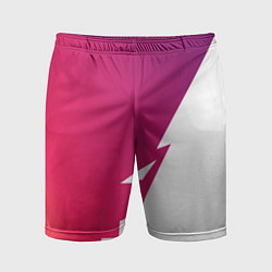 Шорты спортивные мужские Обертка и Задний фон, цвет: 3D-принт