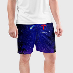 Шорты спортивные мужские TESLA КОМЕТА, цвет: 3D-принт — фото 2