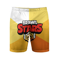 Шорты спортивные мужские BRAWL STARS - БРАВЛ СТАРС, цвет: 3D-принт