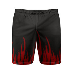 Мужские спортивные шорты Pixel Fire