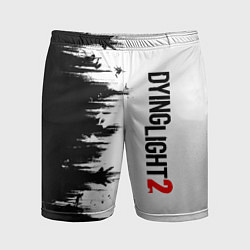 Мужские спортивные шорты DYING LIGHT 2 GOOD NIGHT AND GOOD LUCK