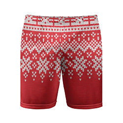 Мужские спортивные шорты Knitted Pattern