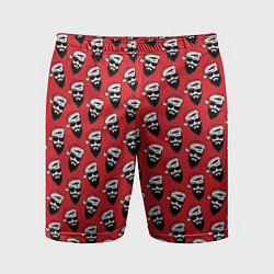 Мужские спортивные шорты Hipster Santa